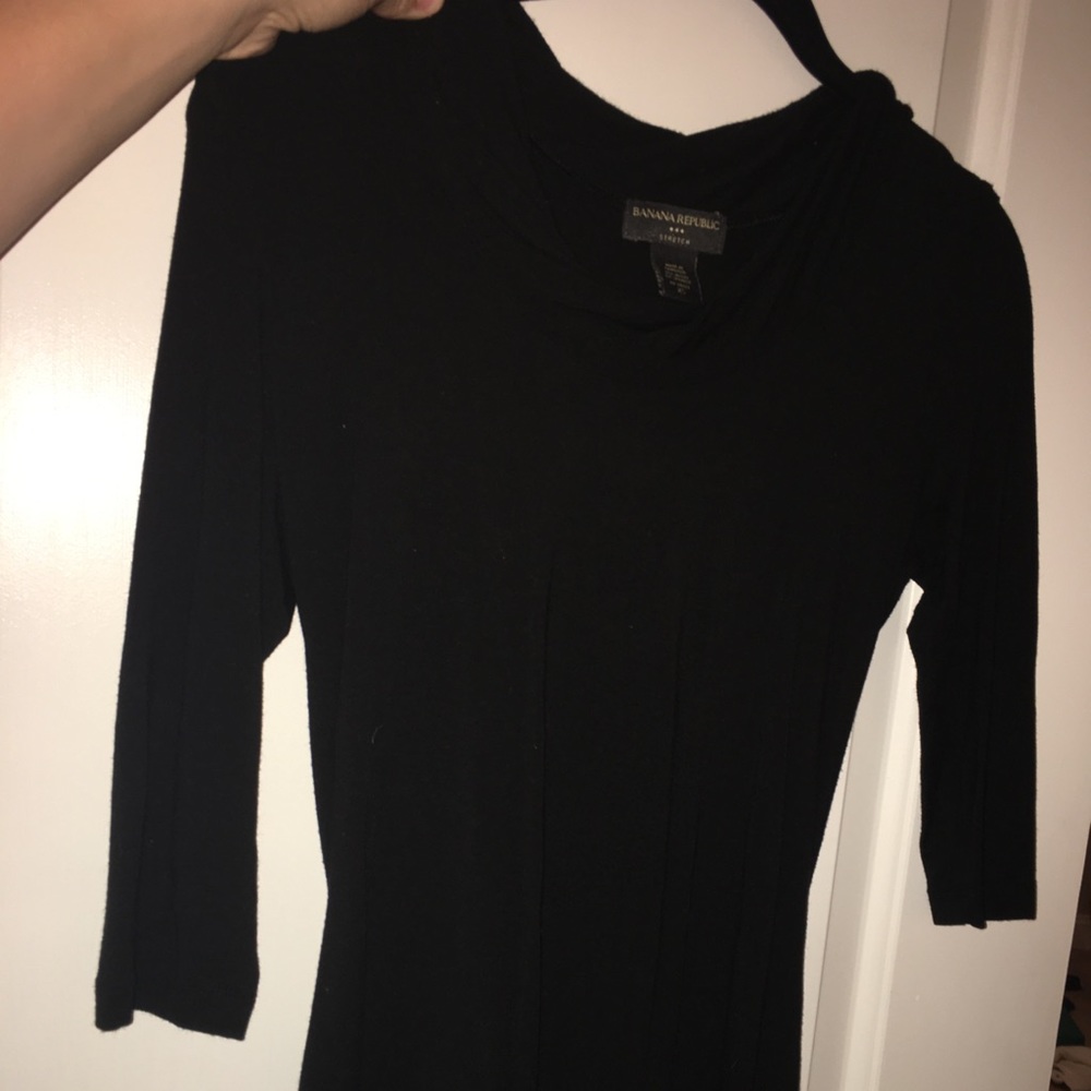 Banana republic quarter sleeve soft top